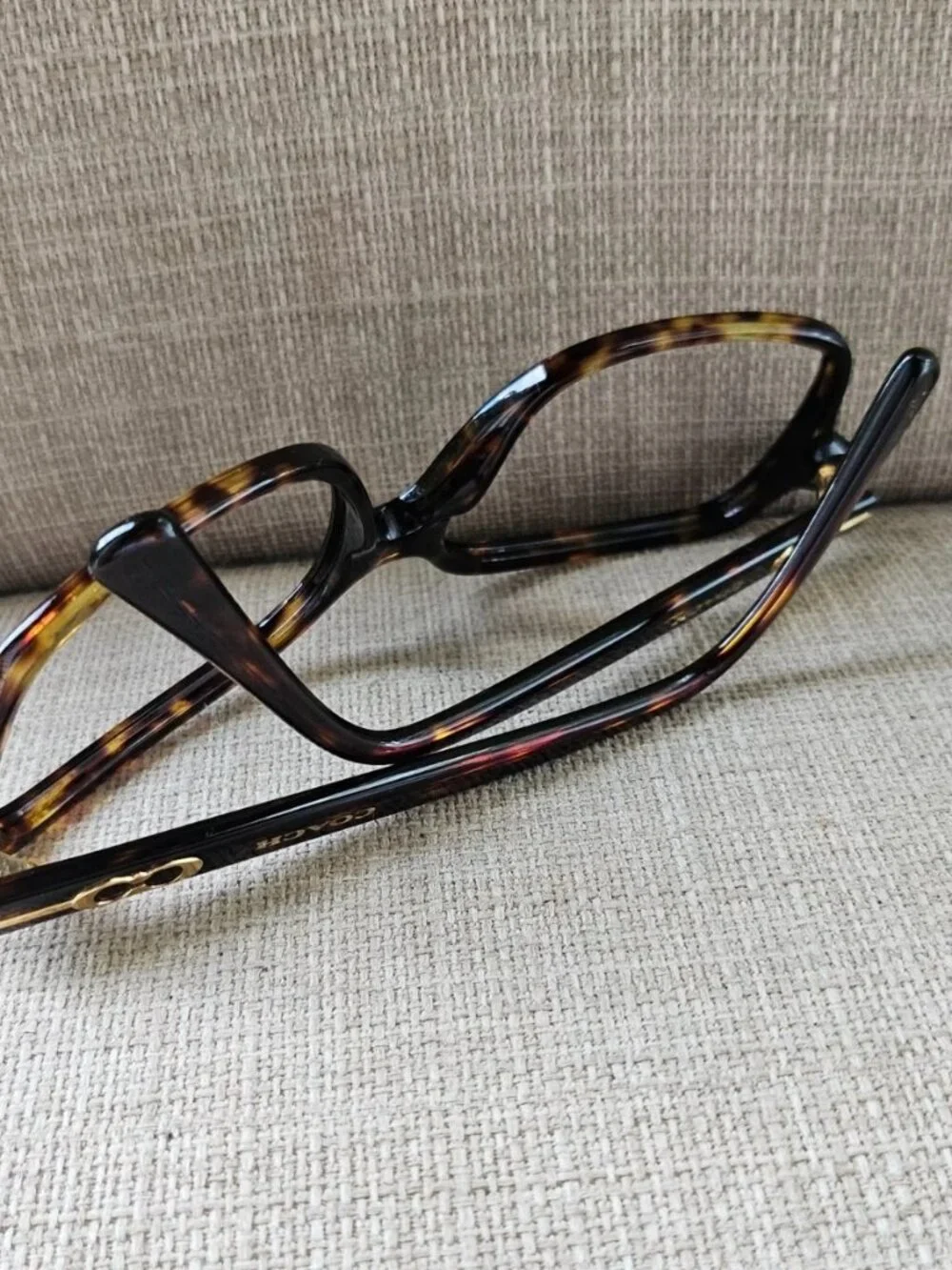 Coach Women Eyeglasses Frame Brown Tortoise Eyewear L087 BLAIR HC8116 Glasses